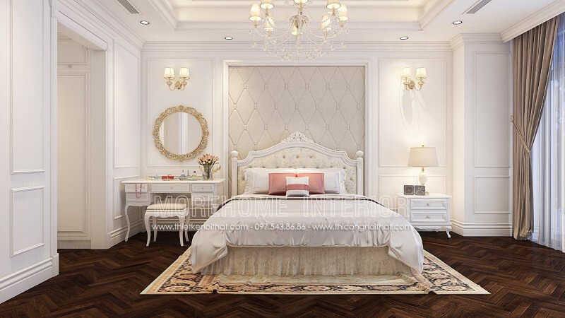 Giường ngủ bọc nỉ đầu giường Giường ngủ bọc nỉ đầu giường